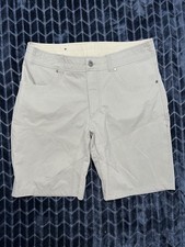 Kuhl Mens Short Gray Silencr Kargo Outdoor Hiking Travel Casual Pockets Sz 35 picture