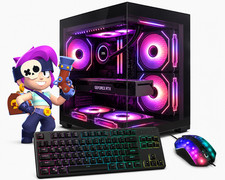 iBuyPower Gaming PC AMD Ryzen5 2400GE 32GB RAM 1TB SSD Vega 11 Win11 Office Wifi picture