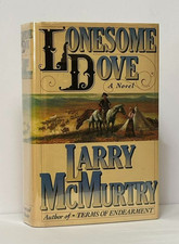 SIGNED Lonesome Dove by Larry McMurtry - 1st Edition / 1st Printing 1985 picture