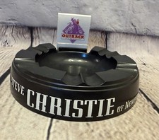 Vintage Steve Christie's Of Newport RI Ashtray & Matchbook Holder Restaurant USA picture
