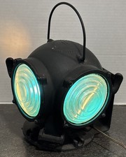 Antique PYLE NATIONAL Railroad Locomotive Train Classification Lamp WORKS🔥 picture