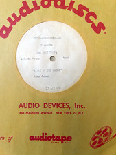 RARE 1937 Marx Brothers A Day at the Races MGM Radio Promo Transcription Disc picture