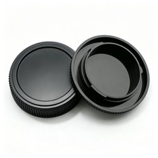 1/5/10/50 PCS Front Body Cap + Rear Lens Cap For Olympus Lumix Micro 4/3 M4/3 picture