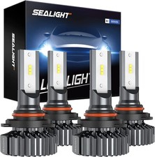 S1 9005/HB3 9006/HB4 LED Bulbs Combo Super Bright Cool White Plug n Play 4 Pack picture
