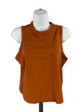 Lululemon Women's Butternut Brown Classic Fit Cotton Blend Tank Top - 6 picture