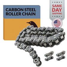 #120 Roller Chain x 10 feet + 2 Connecting Links + Same Day Expedited Shipping picture