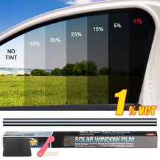 1-50% VLT Car Window Tint Film Roll for Car Home & Office - 20