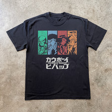Cowboy Bebop 1998 T-Shirt Vintage Anime Spike Spiegel Retro Tee picture