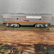 Lionel Postwar Santa Fe Train F3 B Unit Diesel Locomotive 2343C Untested picture