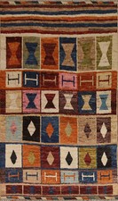 Geometric Moroccan Oriental Area Rug 7x10 Wool Hand-knotted Living Room Carpet picture