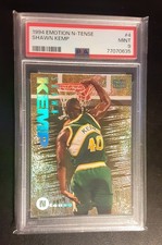 1994-95 Skybox Emotion N-Tense #4 Shawn Kemp PSA 9 picture