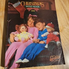 Vtg 1986 Sears Christmas Wish Book Catalog Toys Electronics Fashion  picture