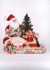 Karen Didion Originals SC-69 Lighted Gingerbread Bakery Sleigh picture