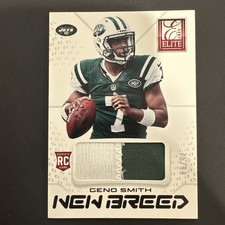 2013 Panini Elite New Breed Prime /99 Geno Smith Rookie Patch New York Jets #1 picture
