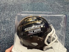 1/1 WWE SummerSlam Shawn Michaels Signed Mini Helmet Inscribe “Mr. WrestleMania” picture