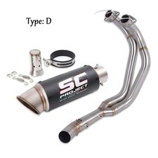 2025 2026 YZF R7 Full Exhaust System for Yamaha MT-07 Header Pipe Muffler Tips picture