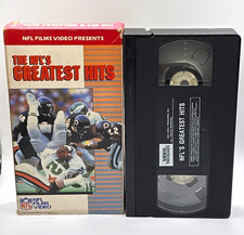 NFL Films Video NFL's Greatest Hits VHS 1989 Vintage Full Screen Compilation picture