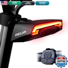 MEILAN X5 Smart Bike Tail Light USB Rechargeable Turning Signals w/ Wireless picture