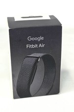 Google Fitbit Air Heart Rate Bluetooth Tracker Black Obsidian Loop NEW/OPEN BOX picture