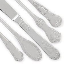 Wallace HOTEL LUX Stainless New Multi Motif 18/10 Vietnam Glossy CHOICE Flatware picture
