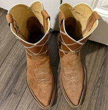 Rios of Mercedes men’s roughout boots. Little Joe’s Boots exclusive. 10.5D picture