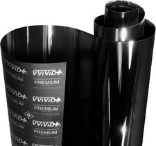 VViViD+ Ultra Gloss Premium Vinyl Car Wrap Film (6ft x 5ft, Gloss Piano Black) picture