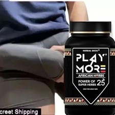 Premium African Herbal Play More Powder Mens Energy Vitality and Health Support picture