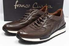 Franco Cuadra FC690 Shoe Dark Brown Calf Brown Deer Size 9 Premium Leather picture