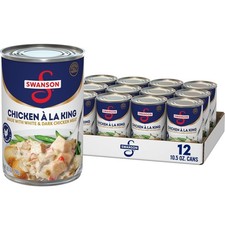 Swanson Canned Chicken a la King With White and Dark Chicken Meat, 10.5 Oz.... picture