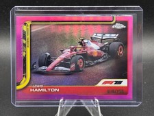 2025 Topps Chrome Formula 1 F1 Lewis Hamilton Pink Refractor 16/250 #76 picture