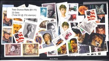 US Discount Postage Below Face - New Two Ounce Rate (20 sets @ $1.11), Mint OG picture