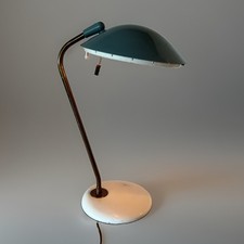 1950s Mid Century Modern Atomic UFO Desk Lamp by Gerald Thurston for Lightolier picture