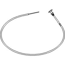 Cable Fuel Stop / Shutoff Fits Massey Ferguson 230 235 531614M2 picture