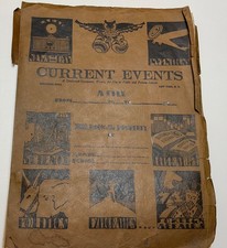 1932 1933 Current Events Bound School Newspapers Depression FDR Hitler 30s picture