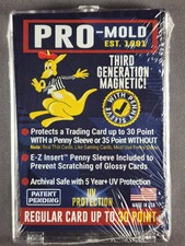 YOU PICK Pro-Mold 3rd Gen Magnetic Card Holders w/ Sleeve 30pt 55pt MADE IN USA picture