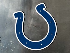 Indianapolis Colts All Weather UV Safe Glossy Vinyl Decal / Sticker picture