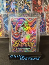 Chilly Customs Sophie Cunningham Indiana Fever Groovy Style Refractor Art Card picture
