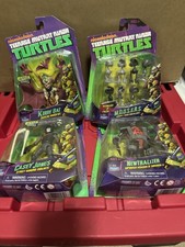 4 TMNT Nickelodeon Action Figures lot Casey Jones Kirby Bat Newtralizer Mousers picture