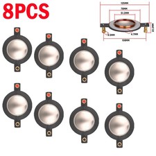 8PCS Replacement Diaphragm For DS18 PRO-D1 & PRO-DKH1 Horn Driver 8 Ohm 44.4mm picture