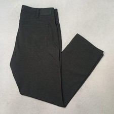 34 Heritage Charisma Jeans Mens 38x30 Gray Straight Classic Stretch Rayon Work picture