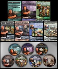 Painting Instruction, Art, How To DVD set of 7, narrated by Michael Lang , 12Hrs picture