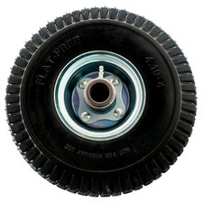 FLAT PROOF TIRE WHEEL 410/350-4 W/ BEARING FITS VELKE X2 72310001 15041 picture