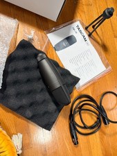 Tascam TM-78 Supercardioid Condenser Microphone Studio XLR w/ Cable picture