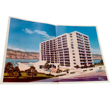 Vintage 1974 YONKERS New York City Apartment Building Large Brochure 1970s picture