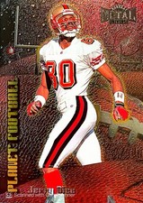 1998 Skybox Metal Universe - Planet Football Jerry Rice #15 picture