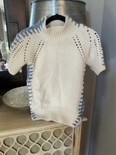 ERMANNO SCERVINO Cableknit Sweater NWOT  Size 38 picture