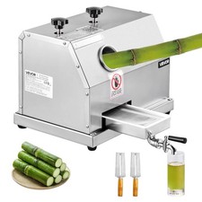 Commercial Sugar Cane Juicer Machine High Output 3 Stainless Steel Rollers picture