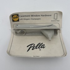 NIB 2005 Pella Casement Window Hardware Left Hinged Champagne picture