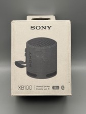 Sony SRS-XB100 Black Portable Bluetooth Speaker IP67 USB-C Open Box picture