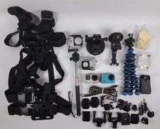 GoPro HERO4 Silver + 4K Action Camera HUGE Accessory Bundle Tested Working picture
